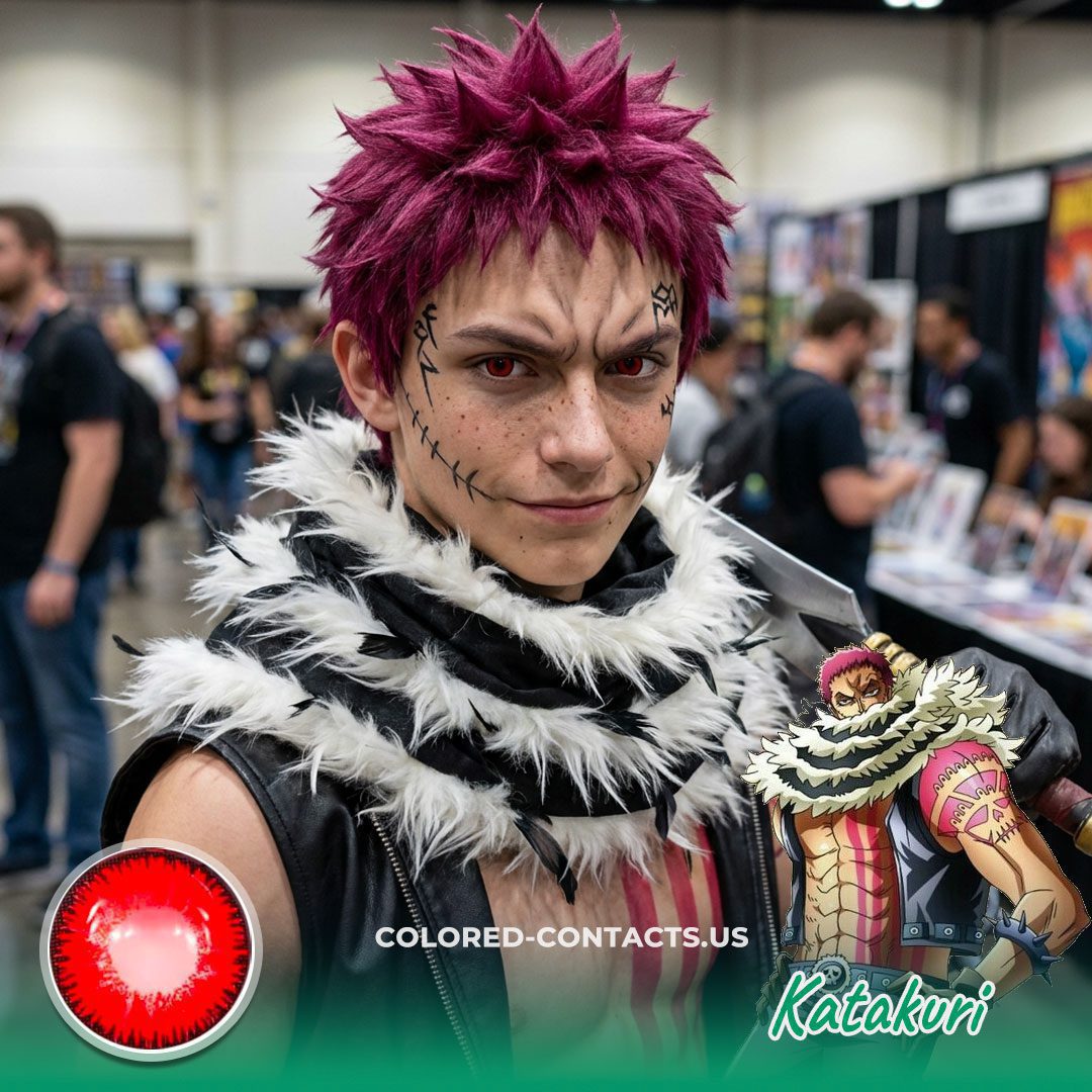 Katakuri Cosplay Contact Lenses - image 1