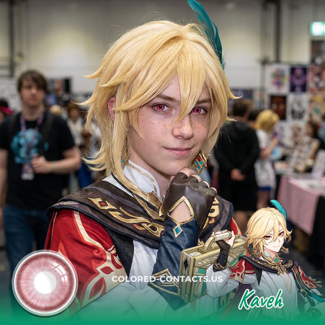 Kaveh Cosplay Contact Lenses - image 1
