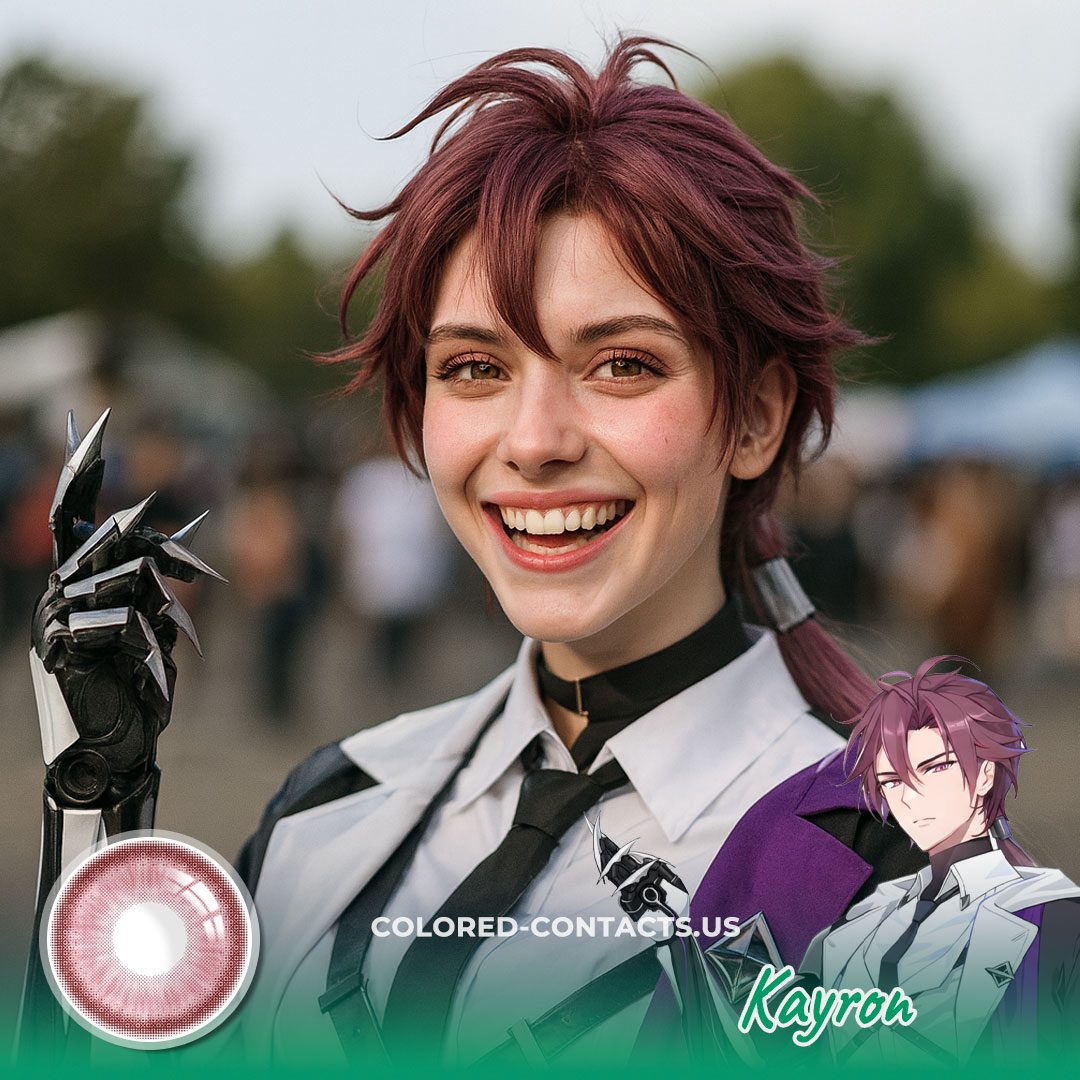 CZN: Kayron Cosplay Contact Lenses - image 1