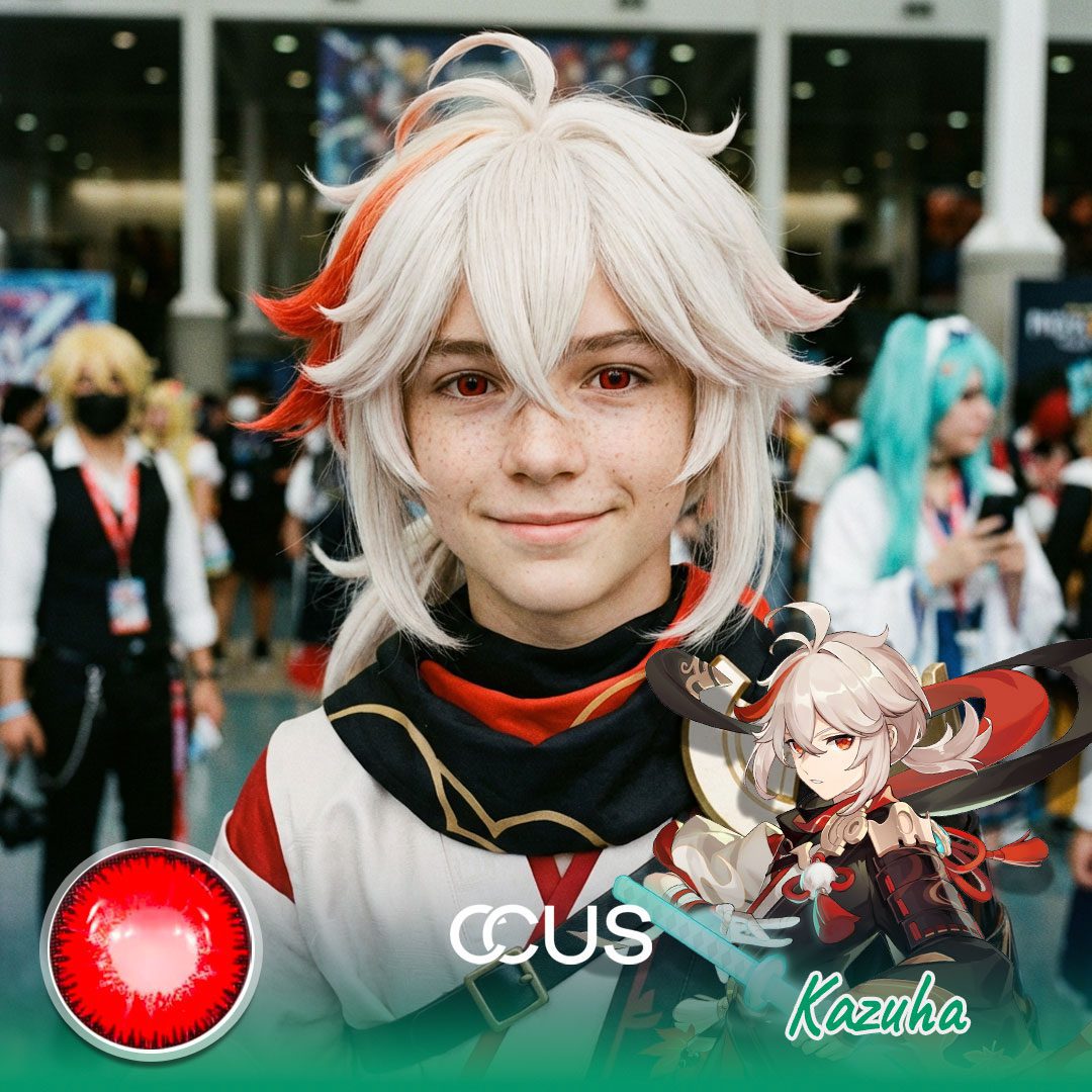 Genshin Impact Kazuha Cosplay Contacts - image 1