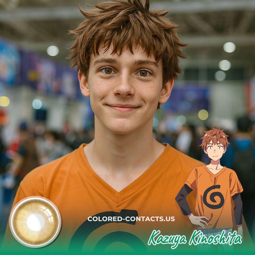 Kazuya Kinoshita Cosplay Contact Lenses - image 1