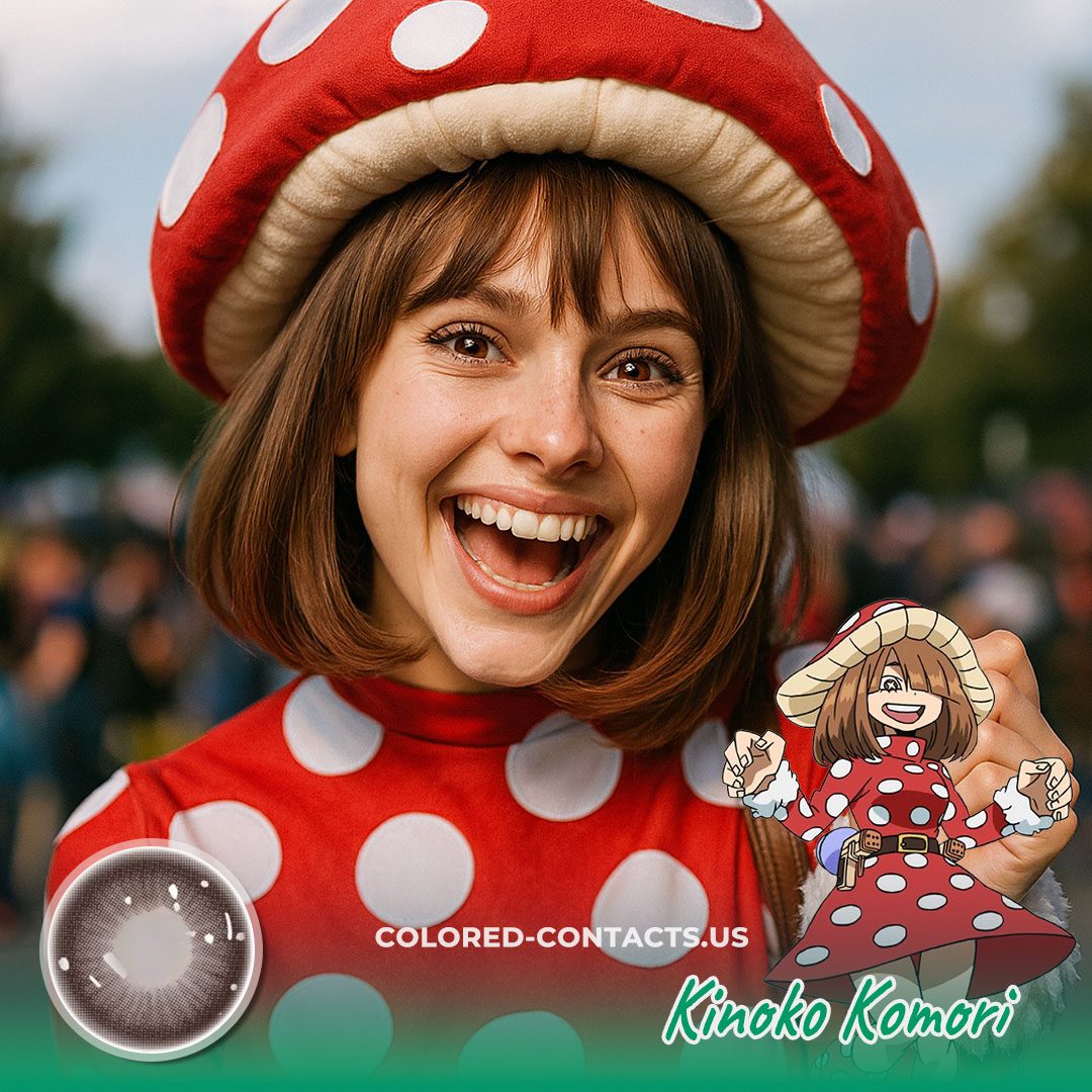 Kinoko Komori Cosplay Contact Lenses - image 1