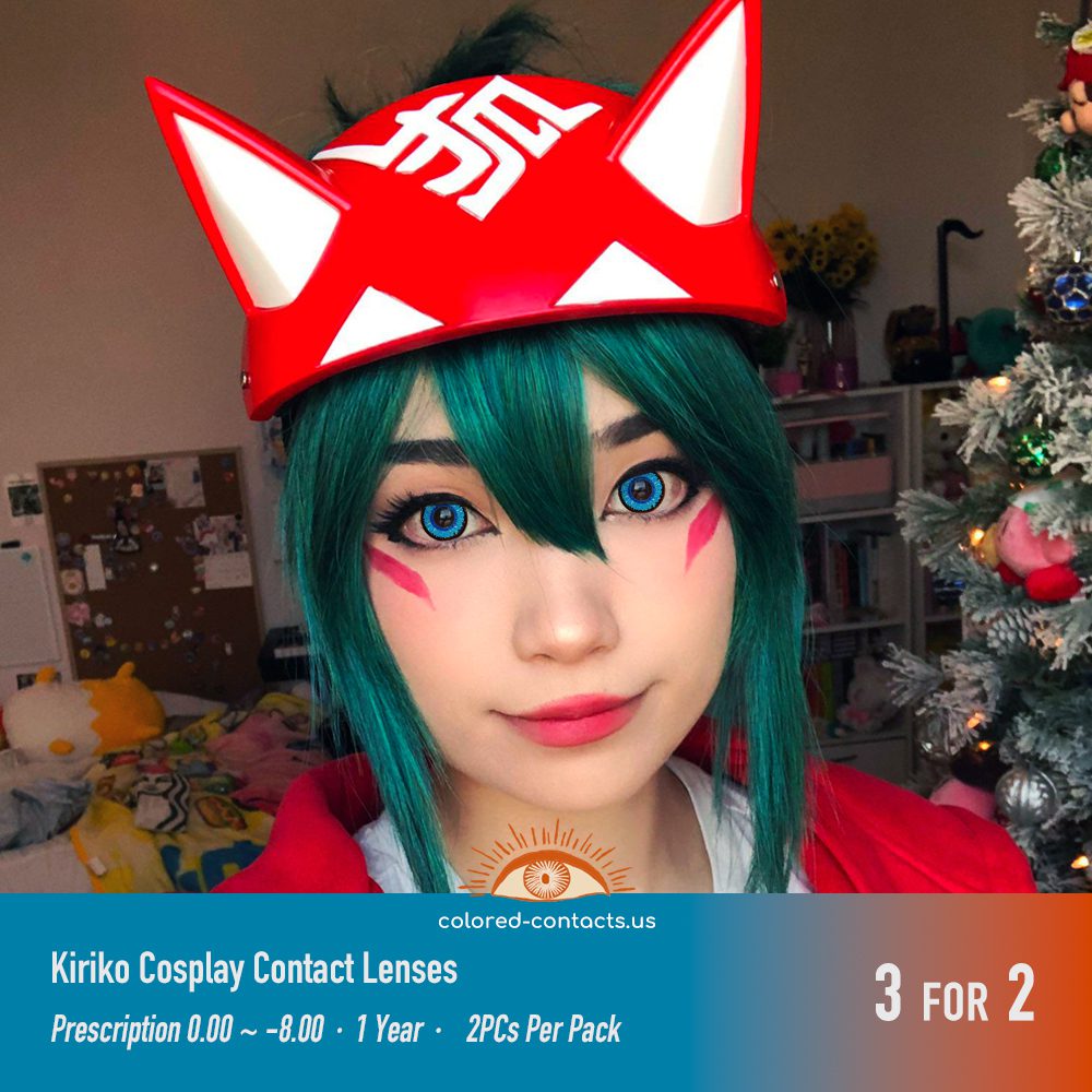 Kiriko Cosplay Contact Lenses - thumbnail 3