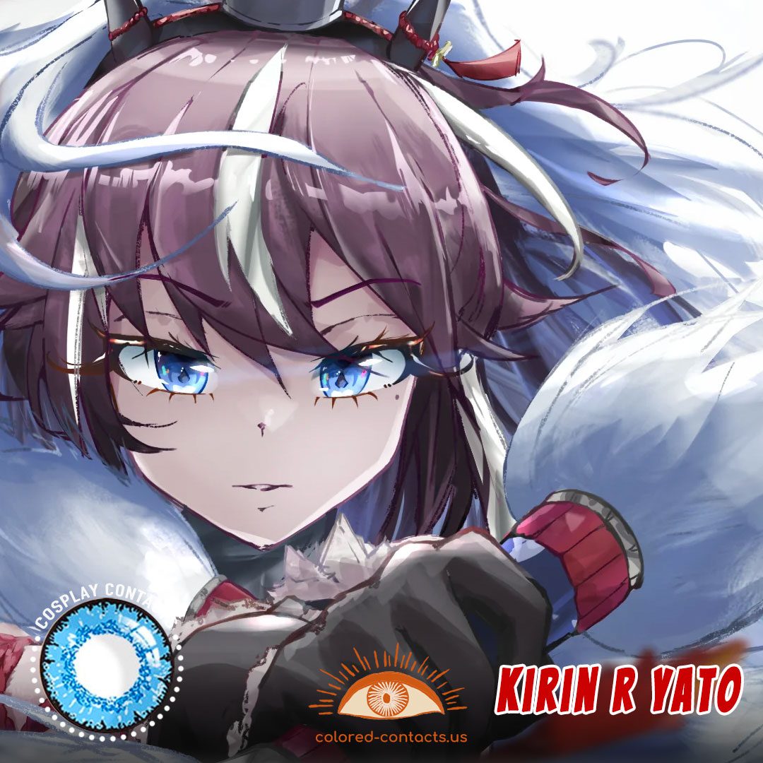 Arknights : Kirin R Yato Cosplay Contact Lenses - image 1