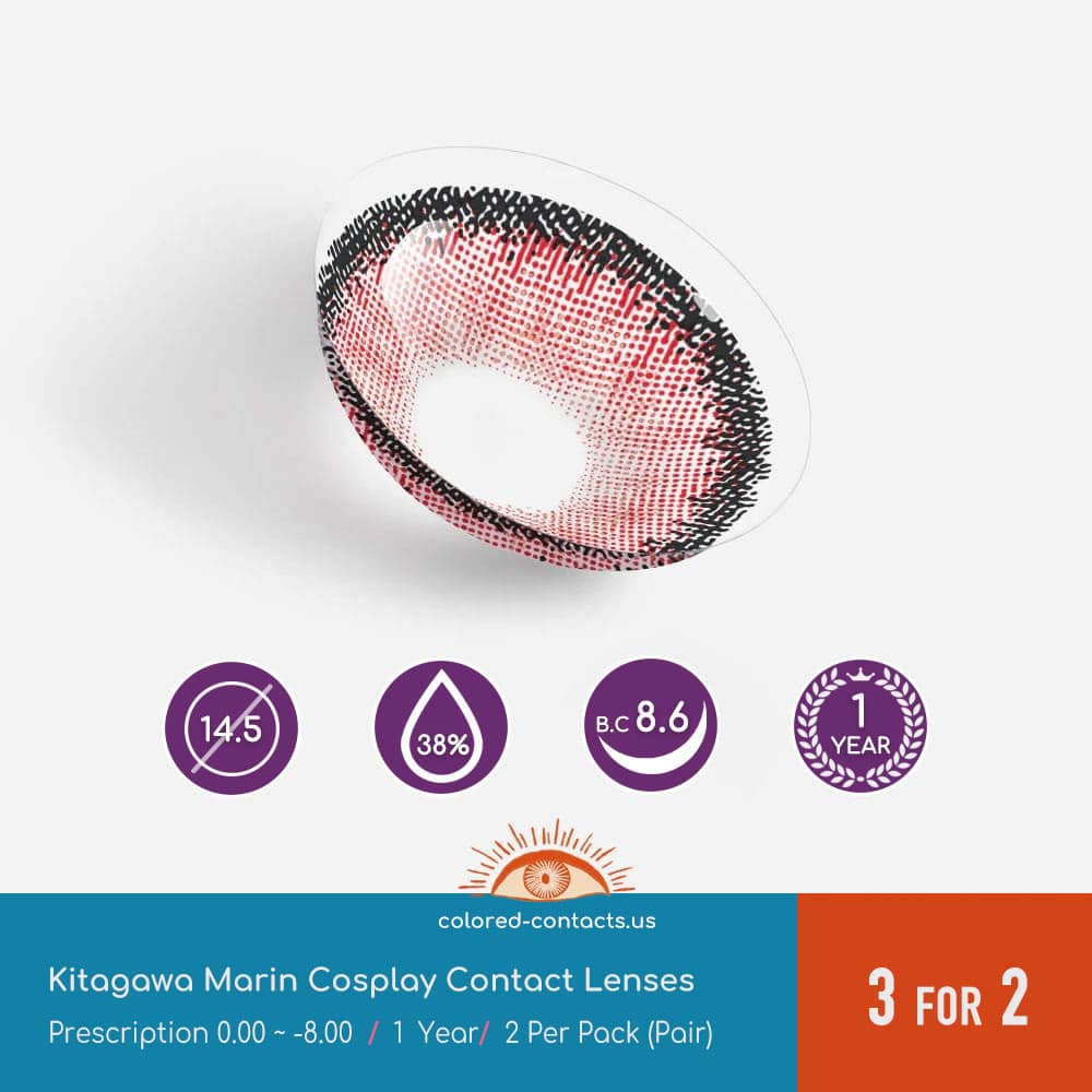 Marin Kitagawa Cosplay Contact Lenses - thumbnail 4