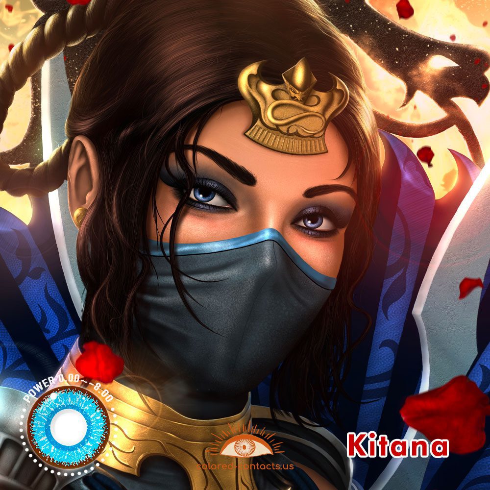 Kitana Cosplay Contact Lenses - image 1