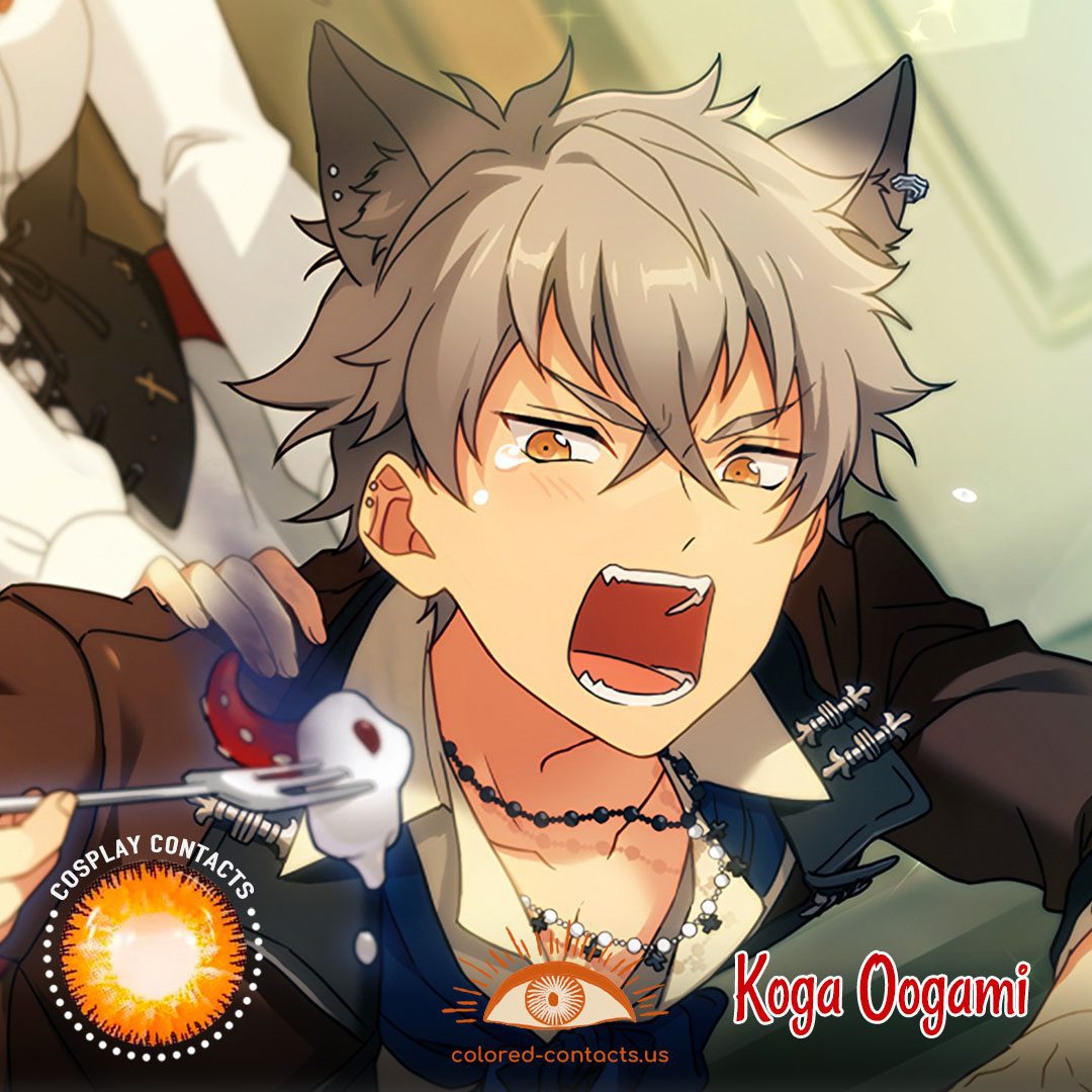 Koga Oogami Cosplay Contact Lenses - image 1
