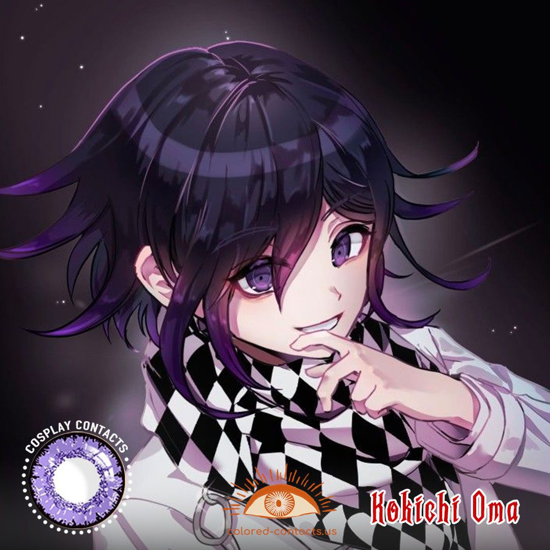 Danganronpa V3 – Kokichi Oma Cosplay Contacts - image 1
