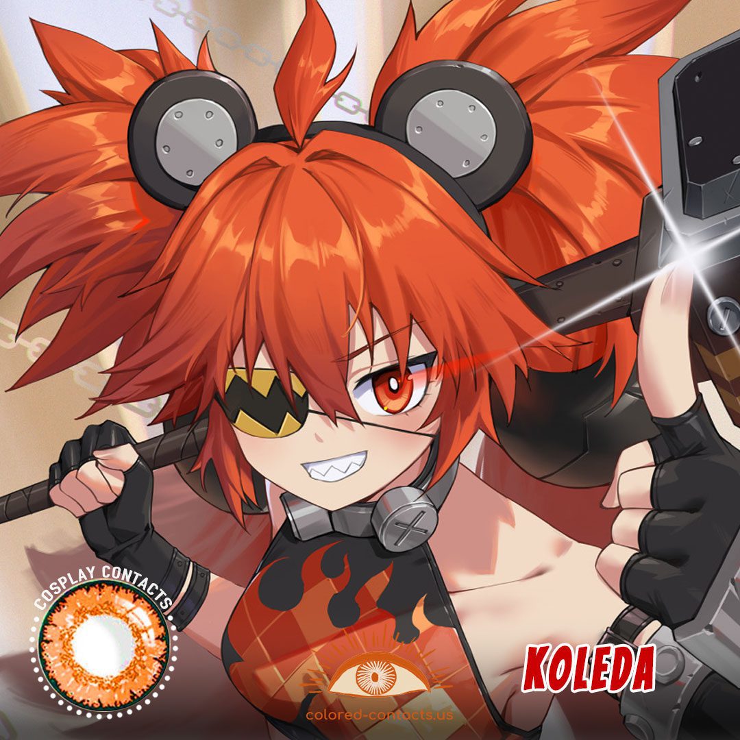 ZZZ Koleda Cosplay Contact Lenses - image 1