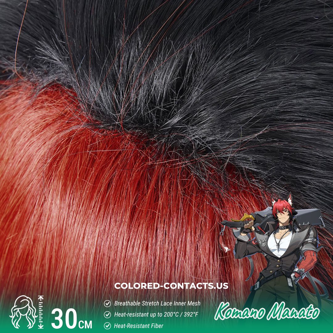 Komano Manato Cosplay Wig - thumbnail 3