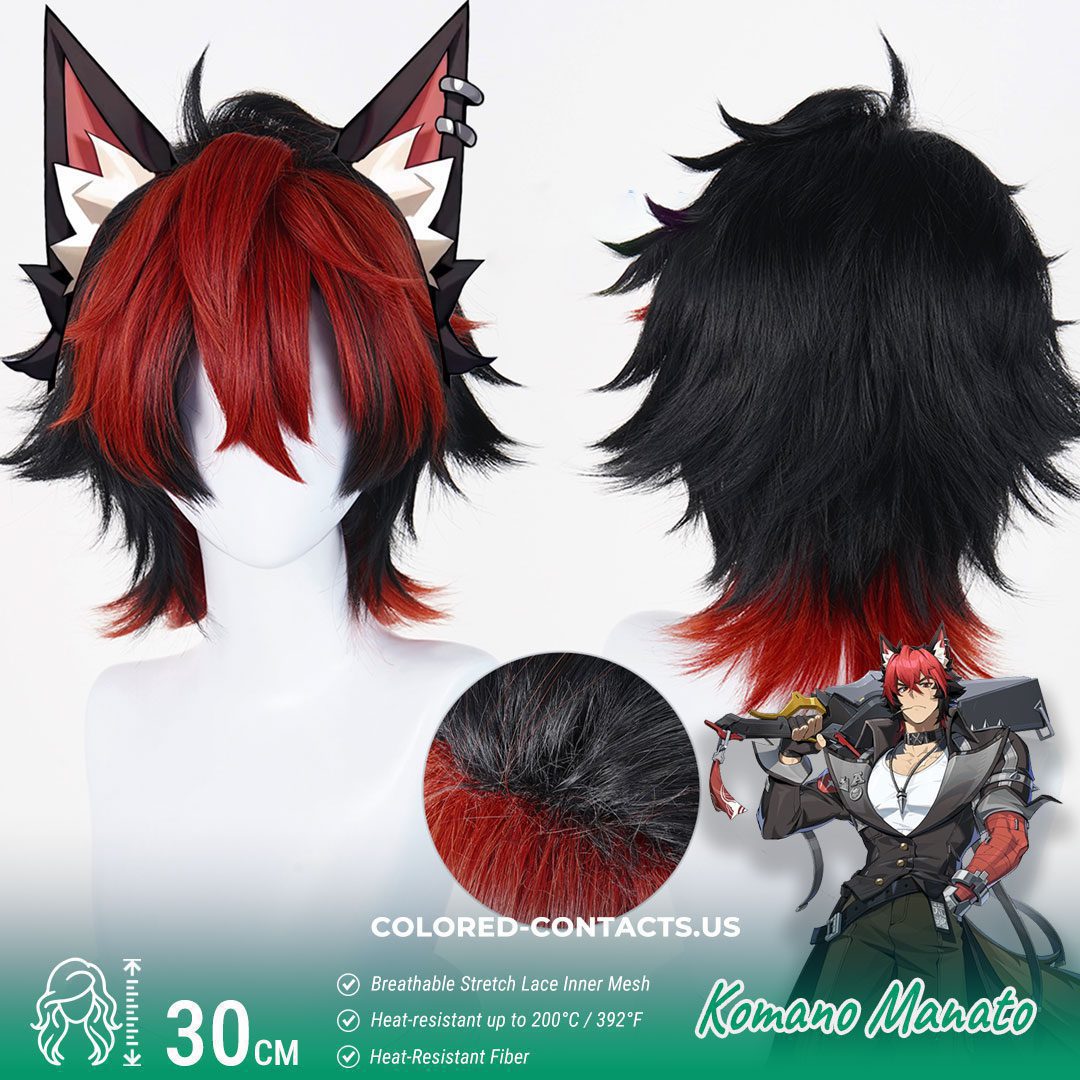 Komano Manato Cosplay Wig - thumbnail 2