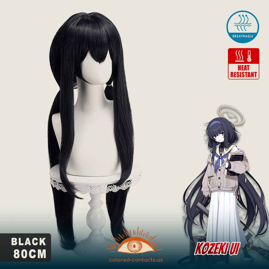 Blue Archive: Kozeki Ui Cosplay Wig - thumbnail 2