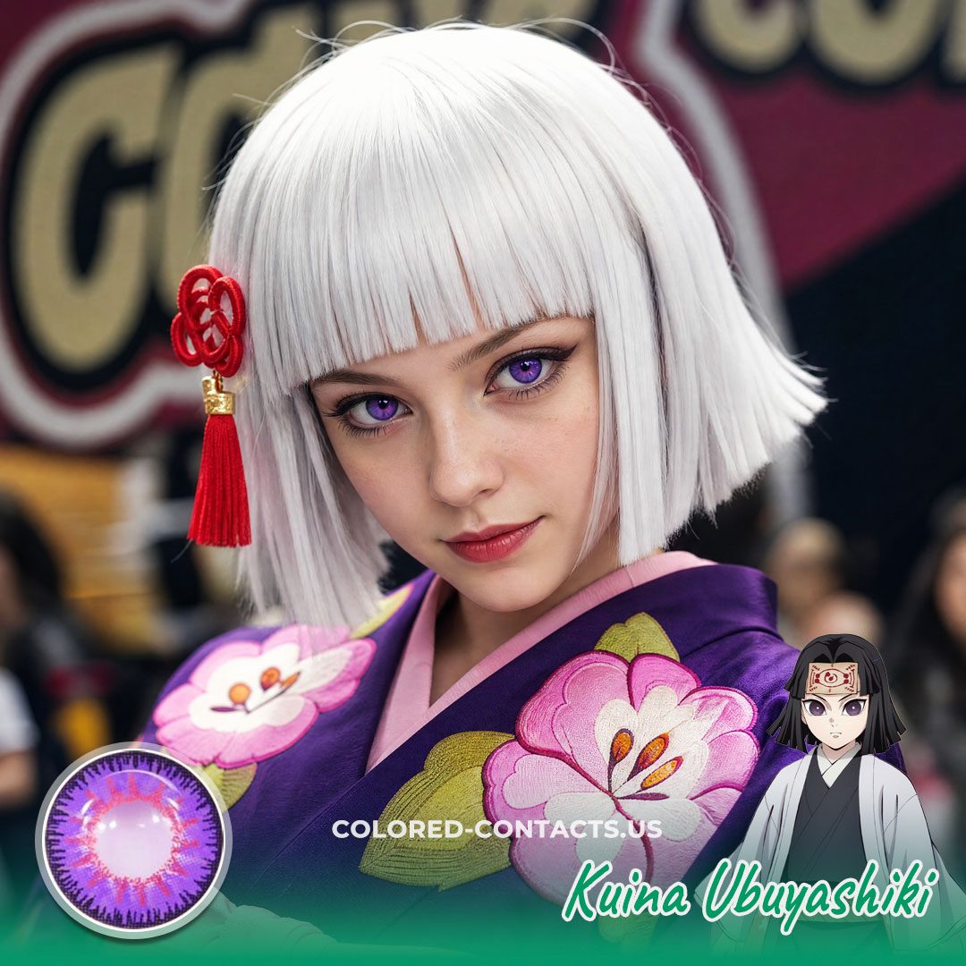 Kuina Ubuyashiki Cosplay Contact Lenses - thumbnail 2