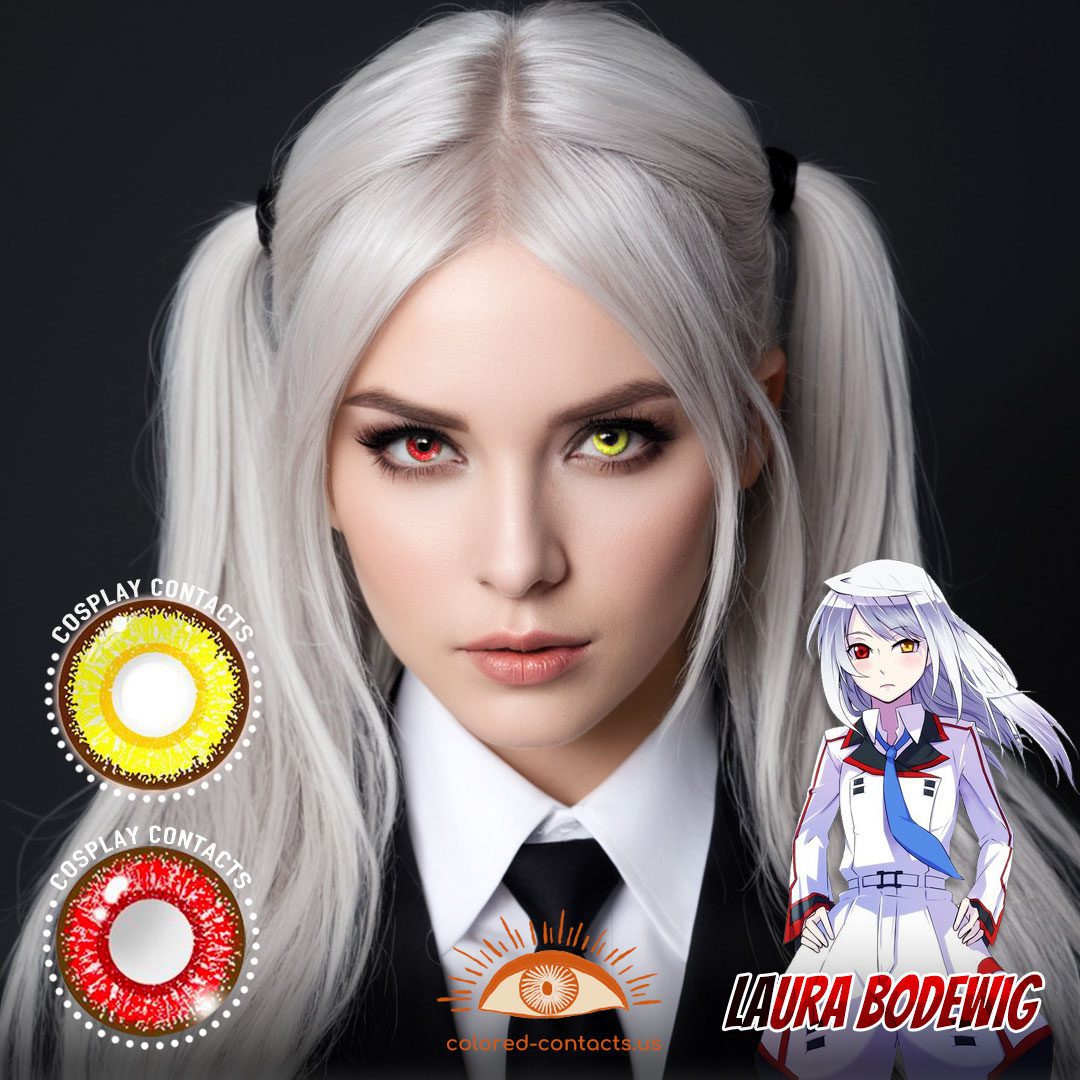 Laura Bodewig Cosplay Heterochromia Contact Lenses - image 1