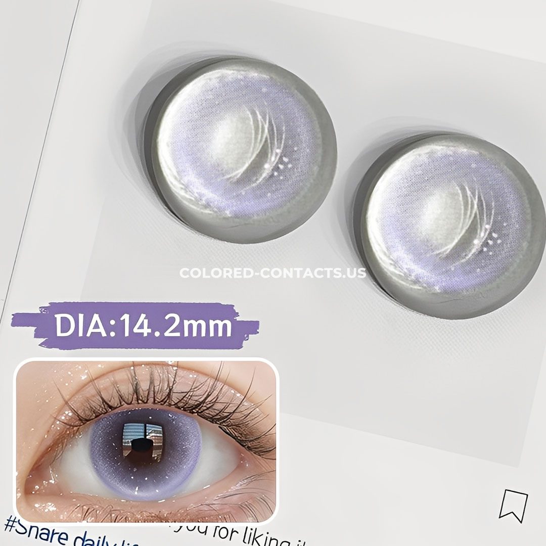 Lavender Dream Daily Colored Contacts - 10 Lenses - thumbnail 2