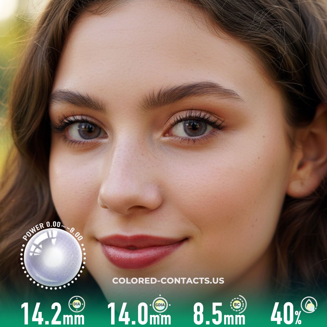 Lavender Dream Daily Colored Contacts – 10 Lenses - image 1