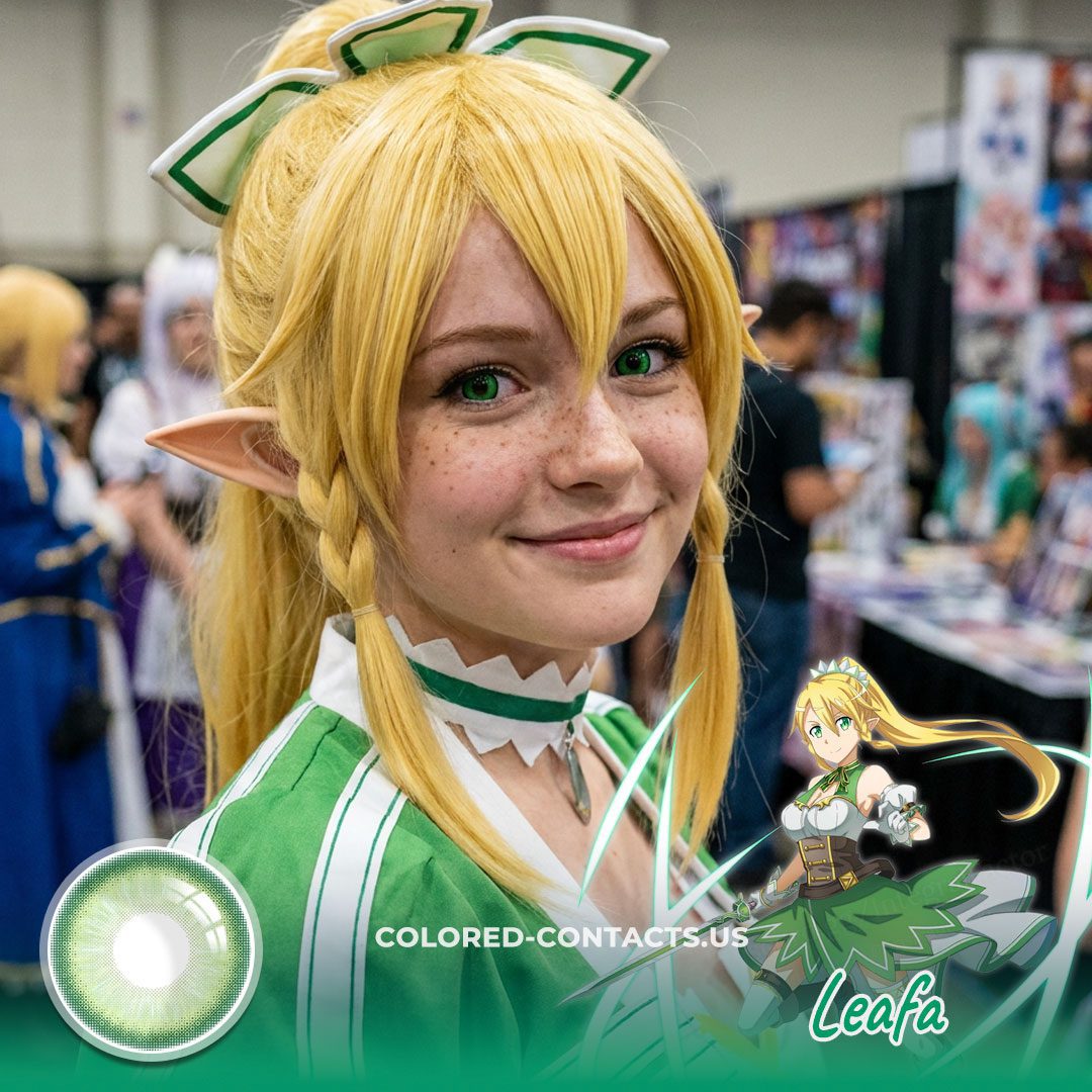 Leafa Cosplay Contact Lenses - image 1