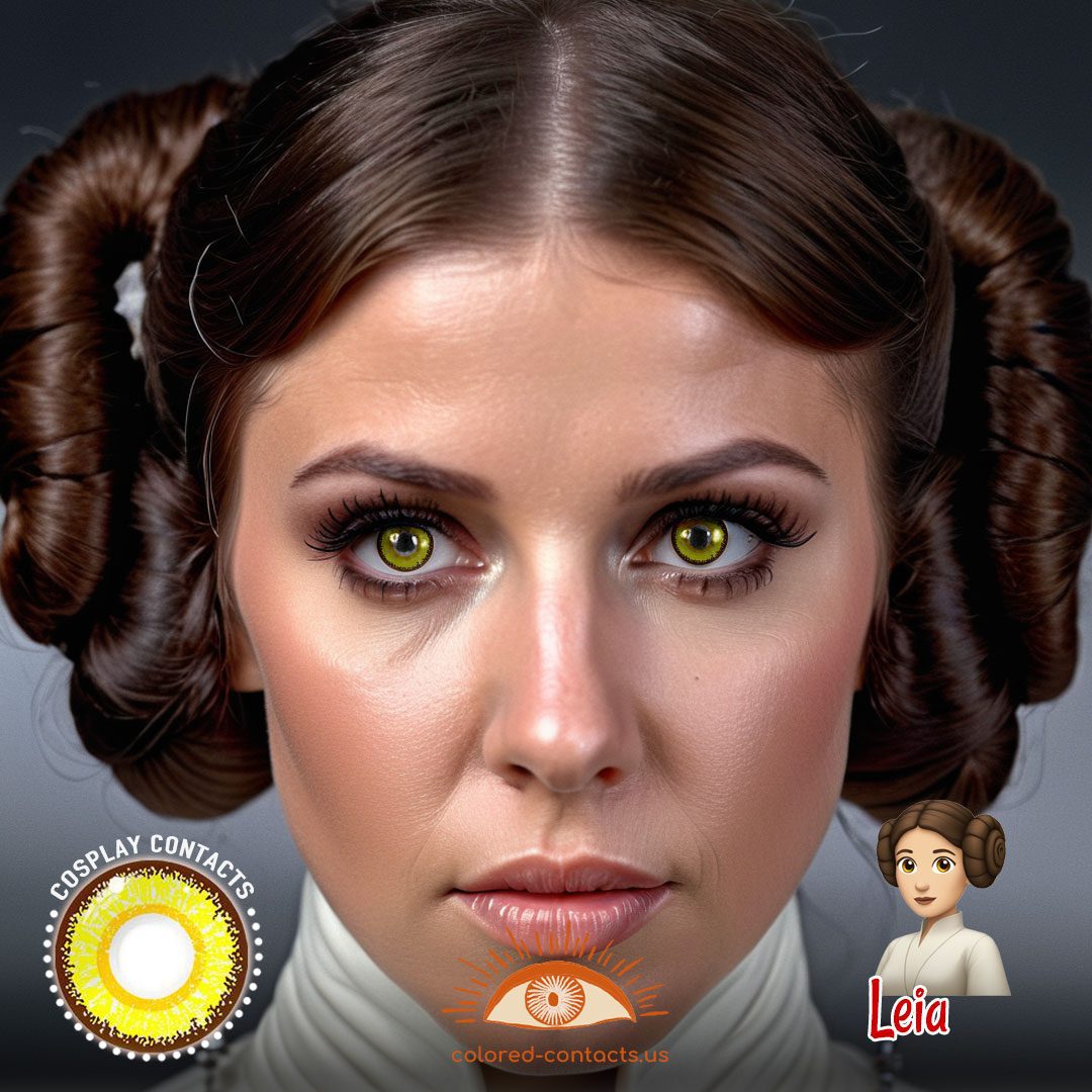 Star Wars: Leia Cosplay Contact Lenses - image 1