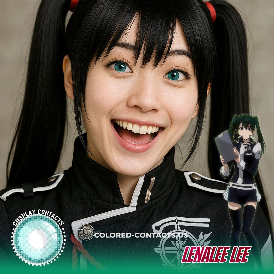 D.Gray-man: Lenalee Lee Cosplay Contact Lenses - image 1