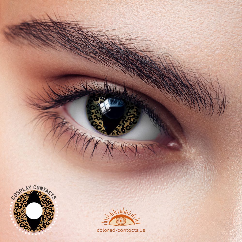 Leopad Cat Eye Contacts - thumbnail 2