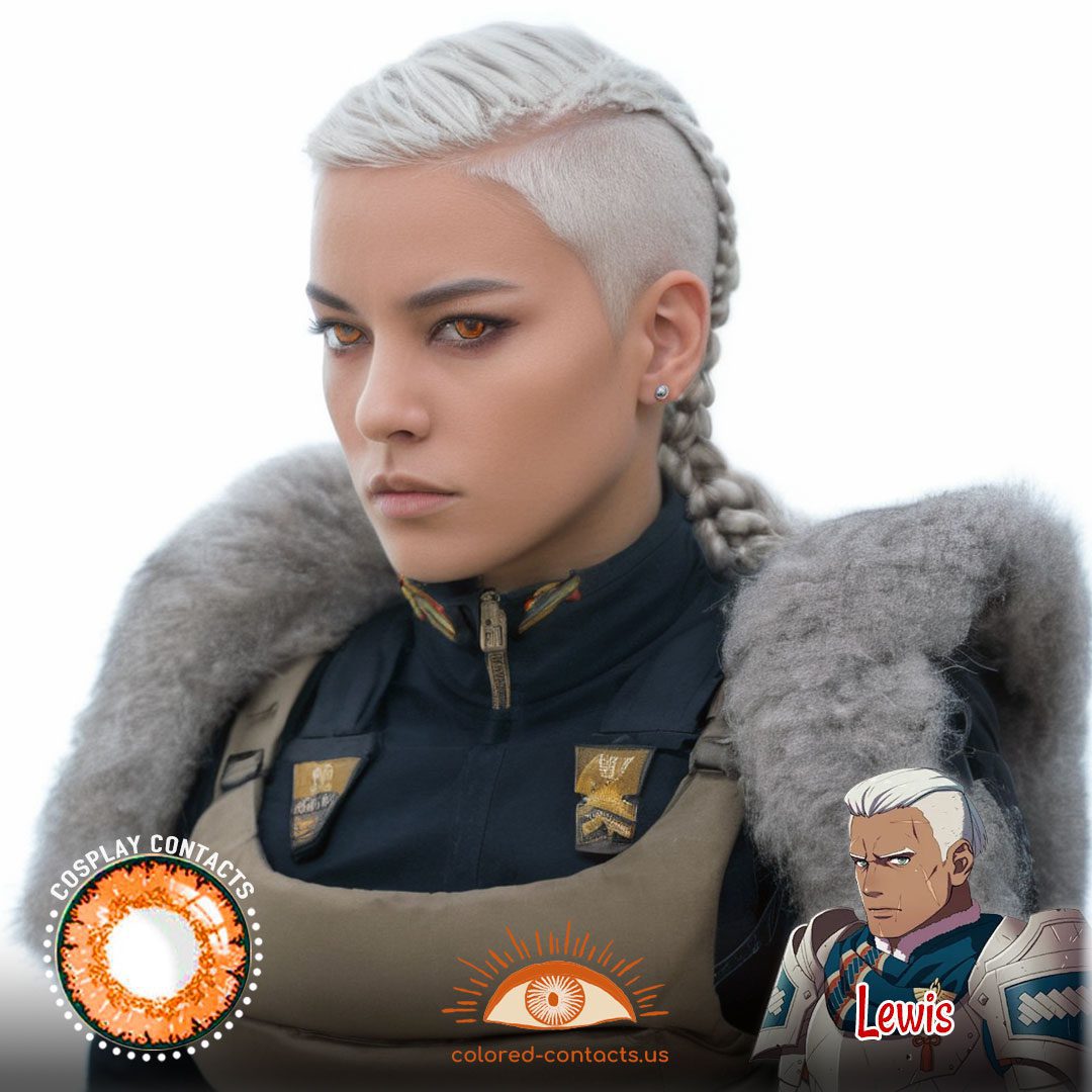 Honkai Impact 3rd: Lewis Cosplay Contact Lenses - image 1