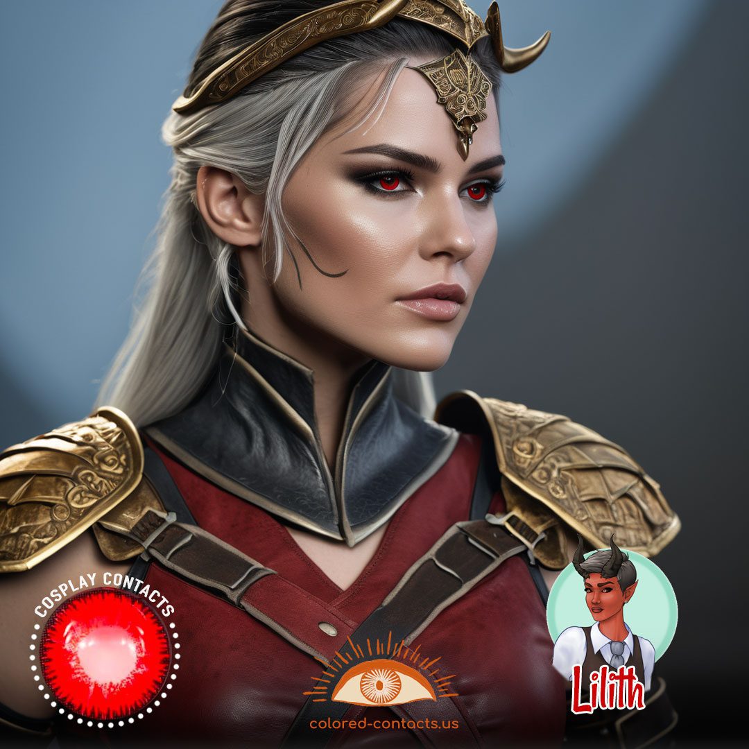 Baldur’s Gate 3: Lilith Cosplay Contact Lenses - image 1