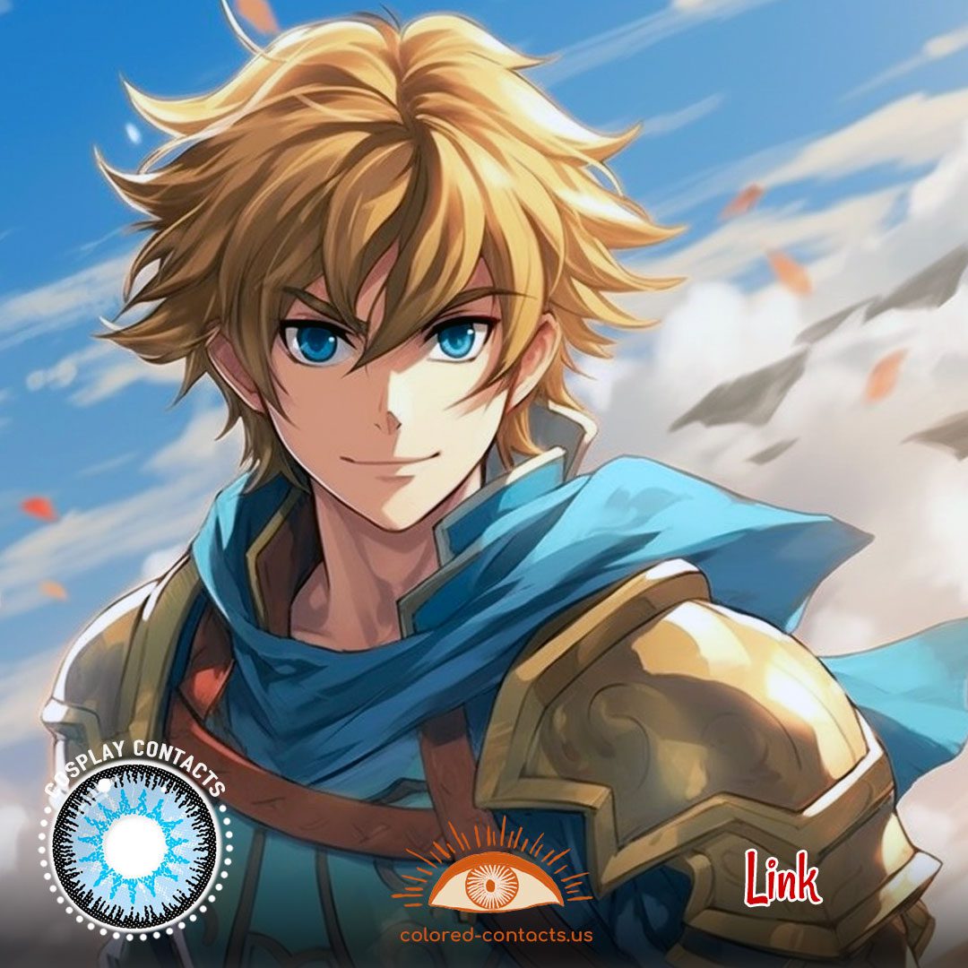 Link (Zelda) Cosplay Contact Lenses - image 1