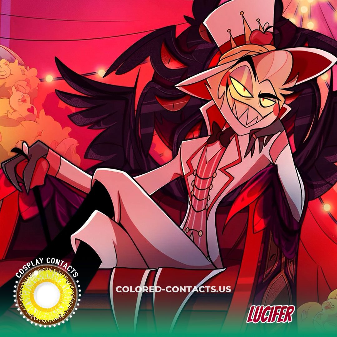 Lucifer Cosplay Contact Lenses - image 1