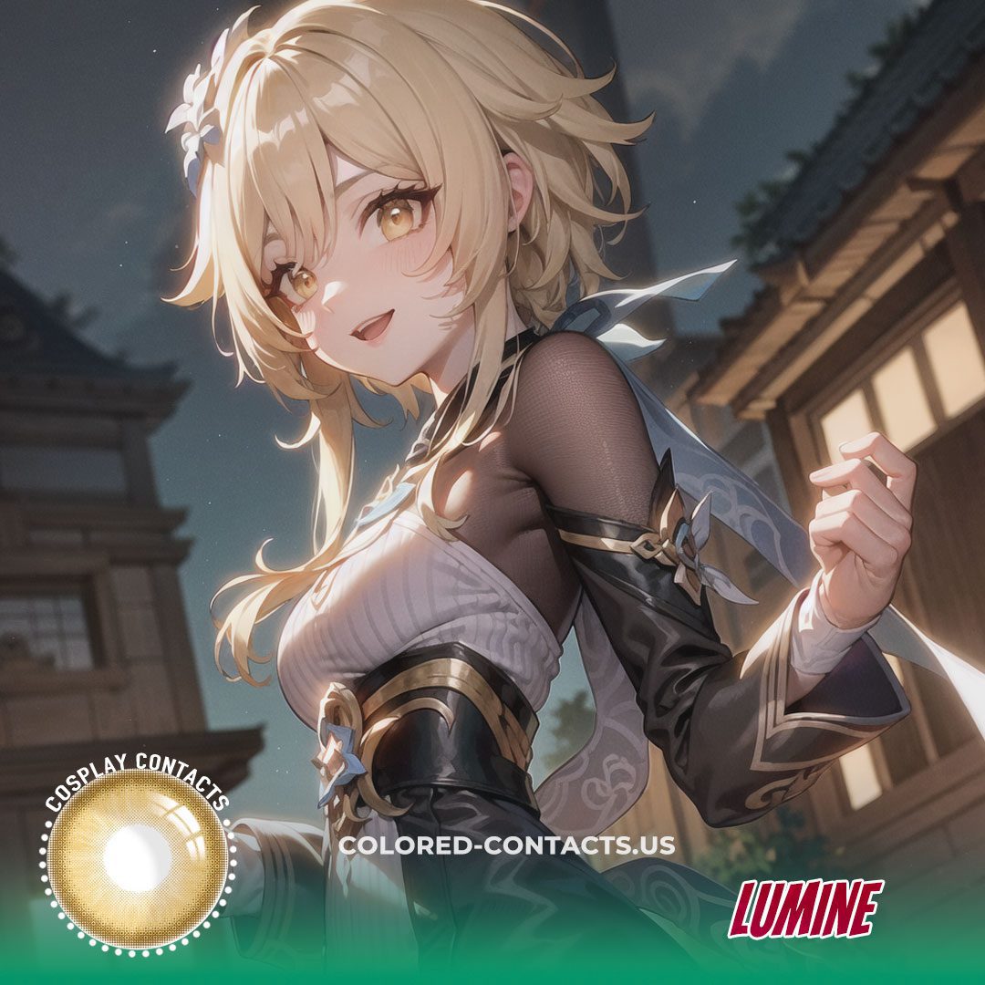 Lumine Cosplay Contact Lenses - image 1