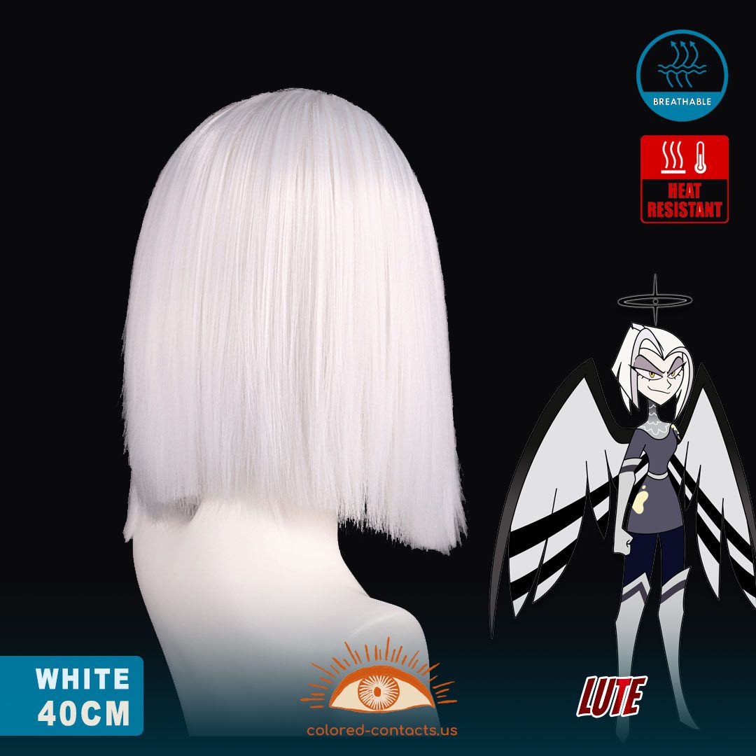 Hazbin Hotel: Lute Cosplay Wig - thumbnail 3
