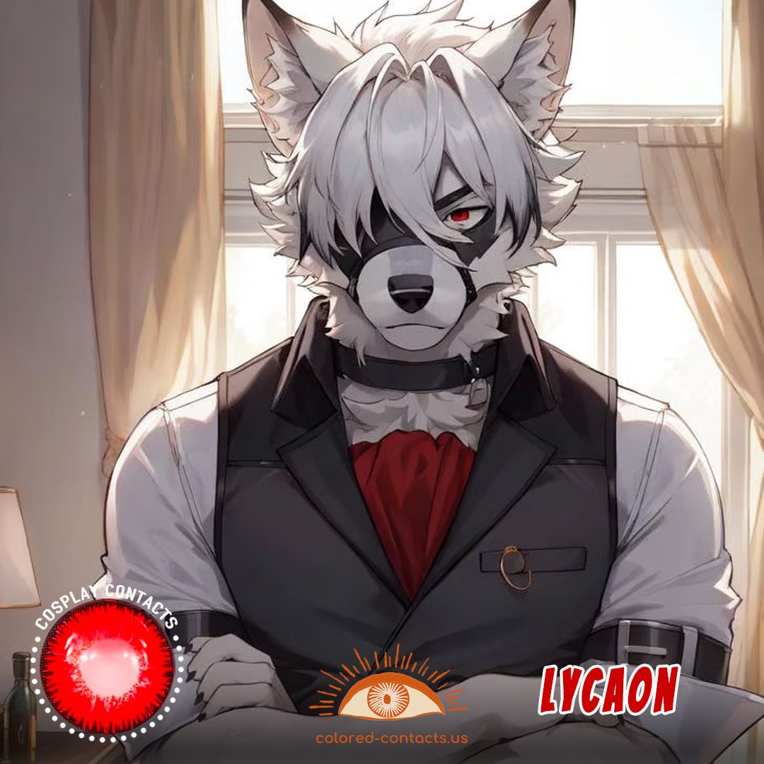 ZZZ Lycaon Cosplay Contact Lenses - image 1