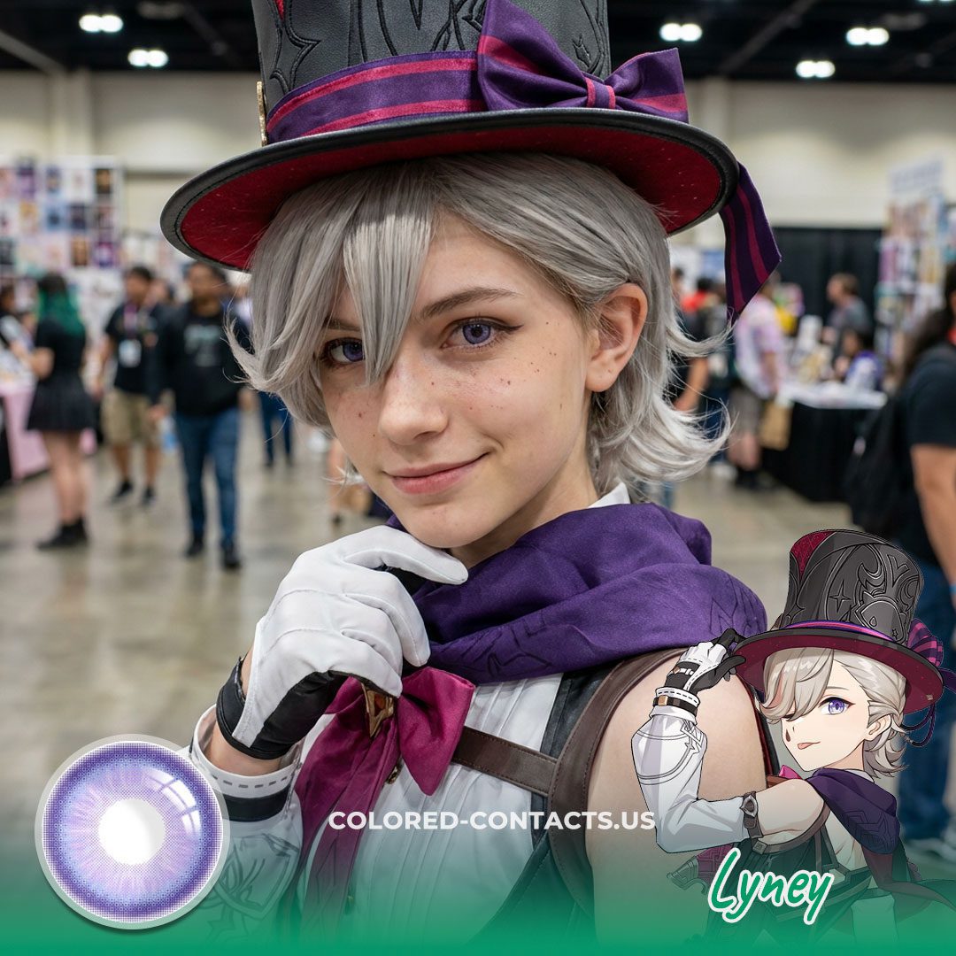 Lyney Cosplay Contact Lenses - image 1