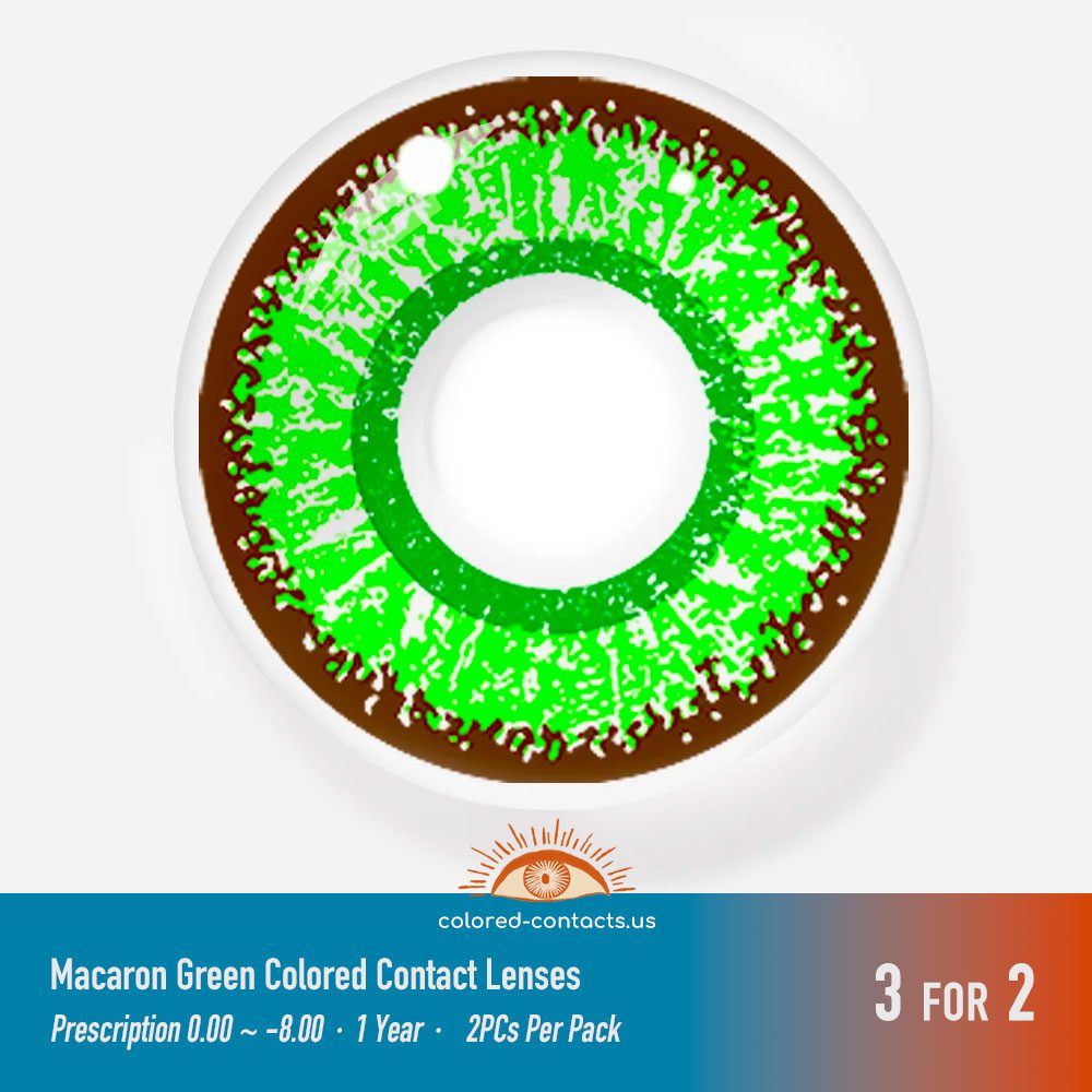 Anya Forger Cosplay Contact Lenses - Green - thumbnail 3