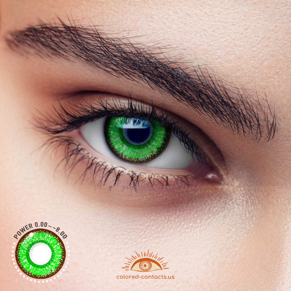 Anya Forger Cosplay Contact Lenses - Green - thumbnail 2