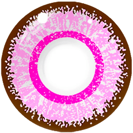 Eishia Stilza Cosplay Contact Lenses - Pink Elegant Warrior Contacts - thumbnail 3