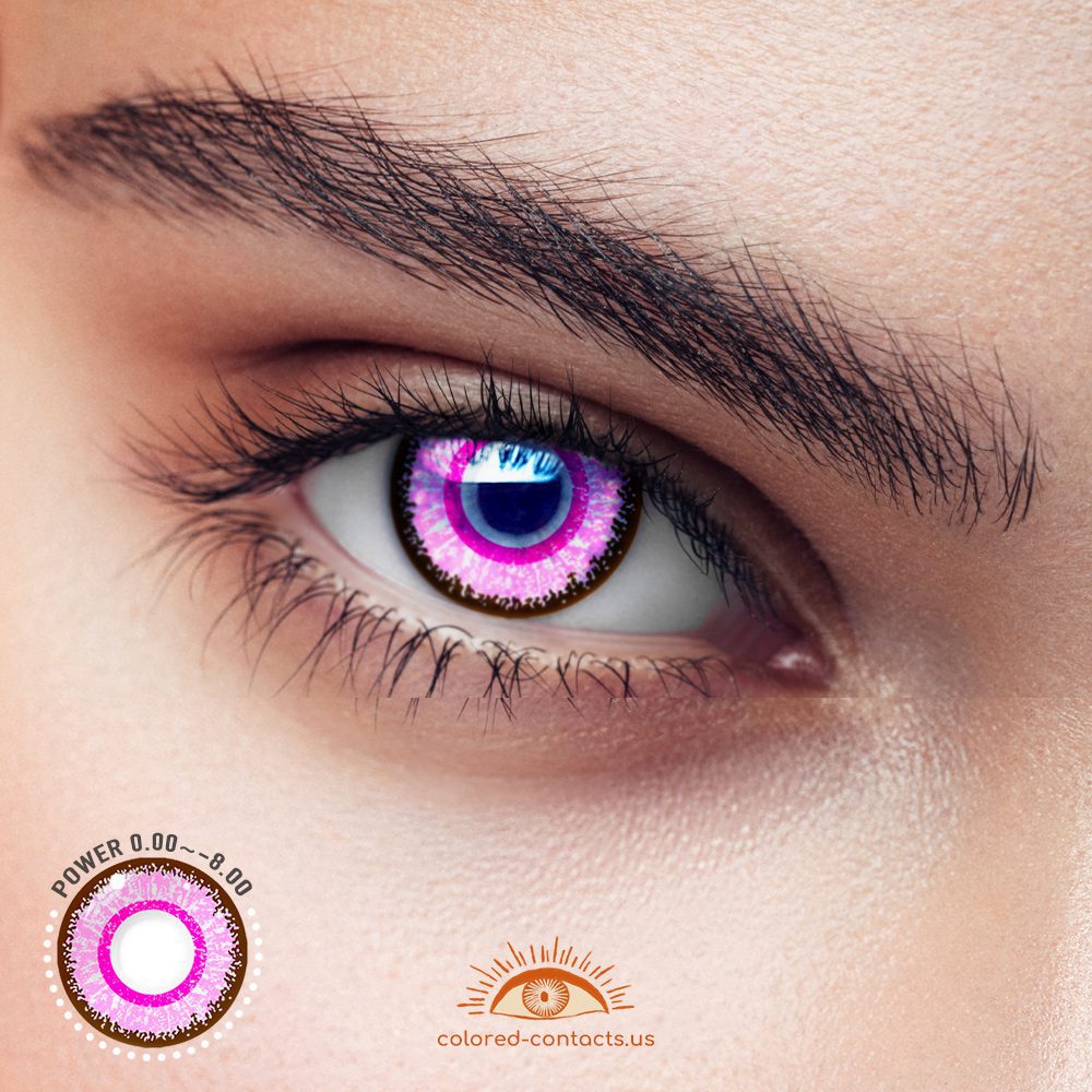 Re:Zero - Rem Cosplay Heterochromia Contact Lenses - thumbnail 3