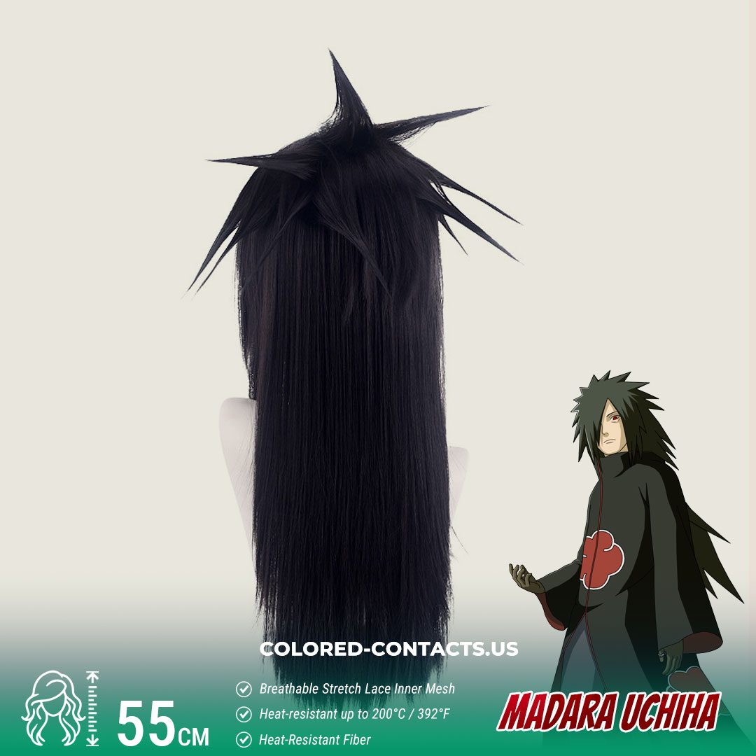Crimson Ninja Style Cosplay Wig - thumbnail 2