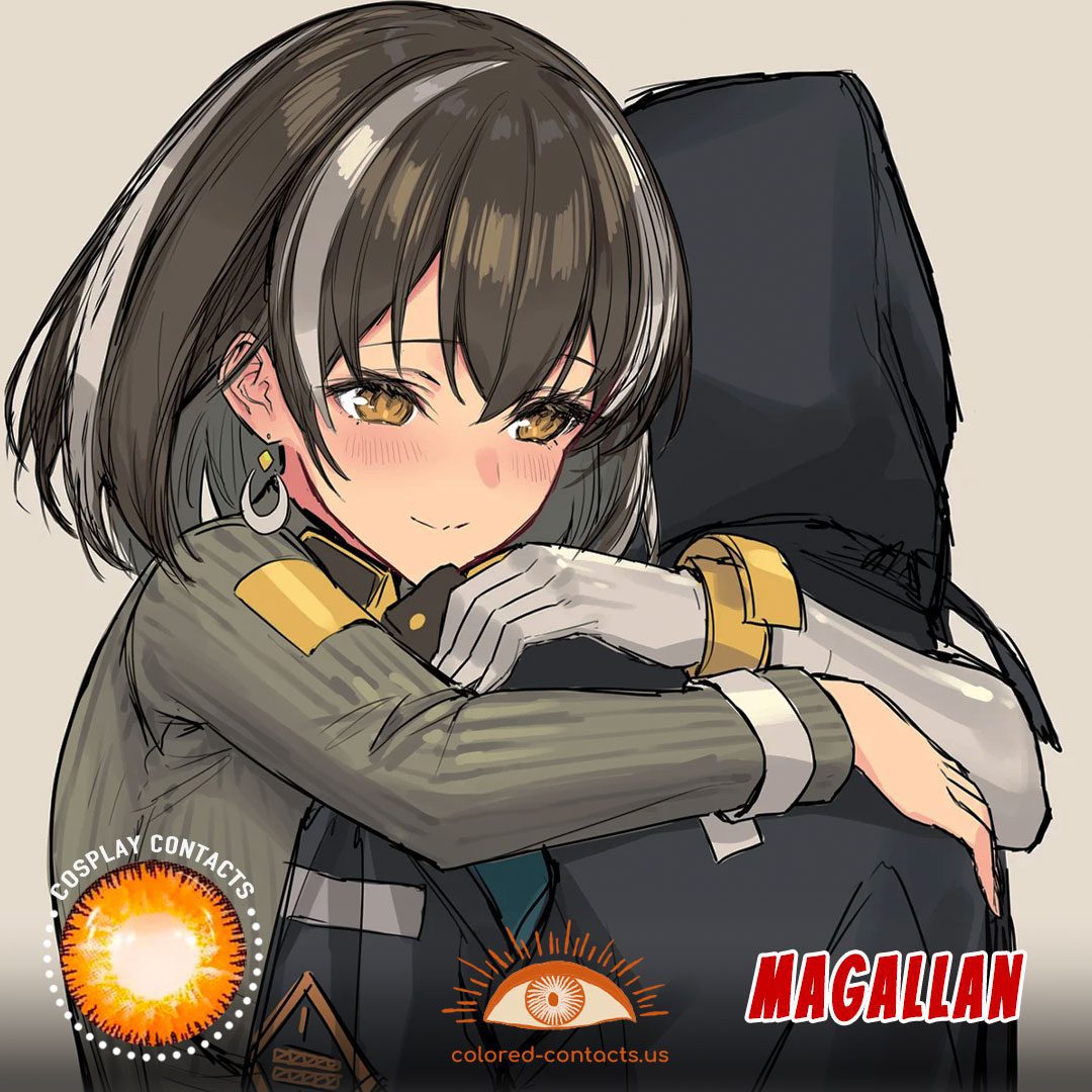 Arknights : Magallan Cosplay Contact Lenses - image 1