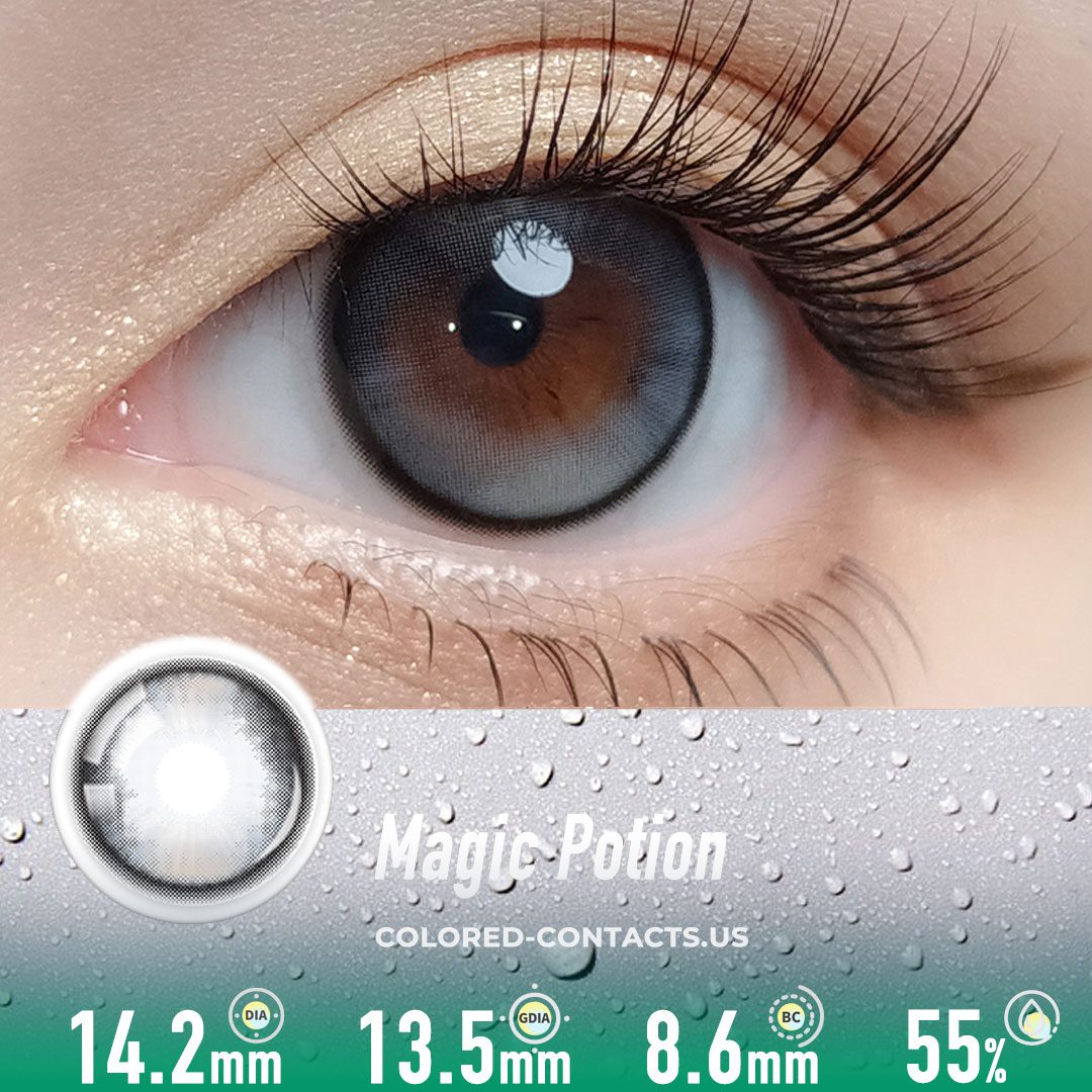 Magic Potion - Enchanting Blue Colored Contacts - 5 Pairs - image 1