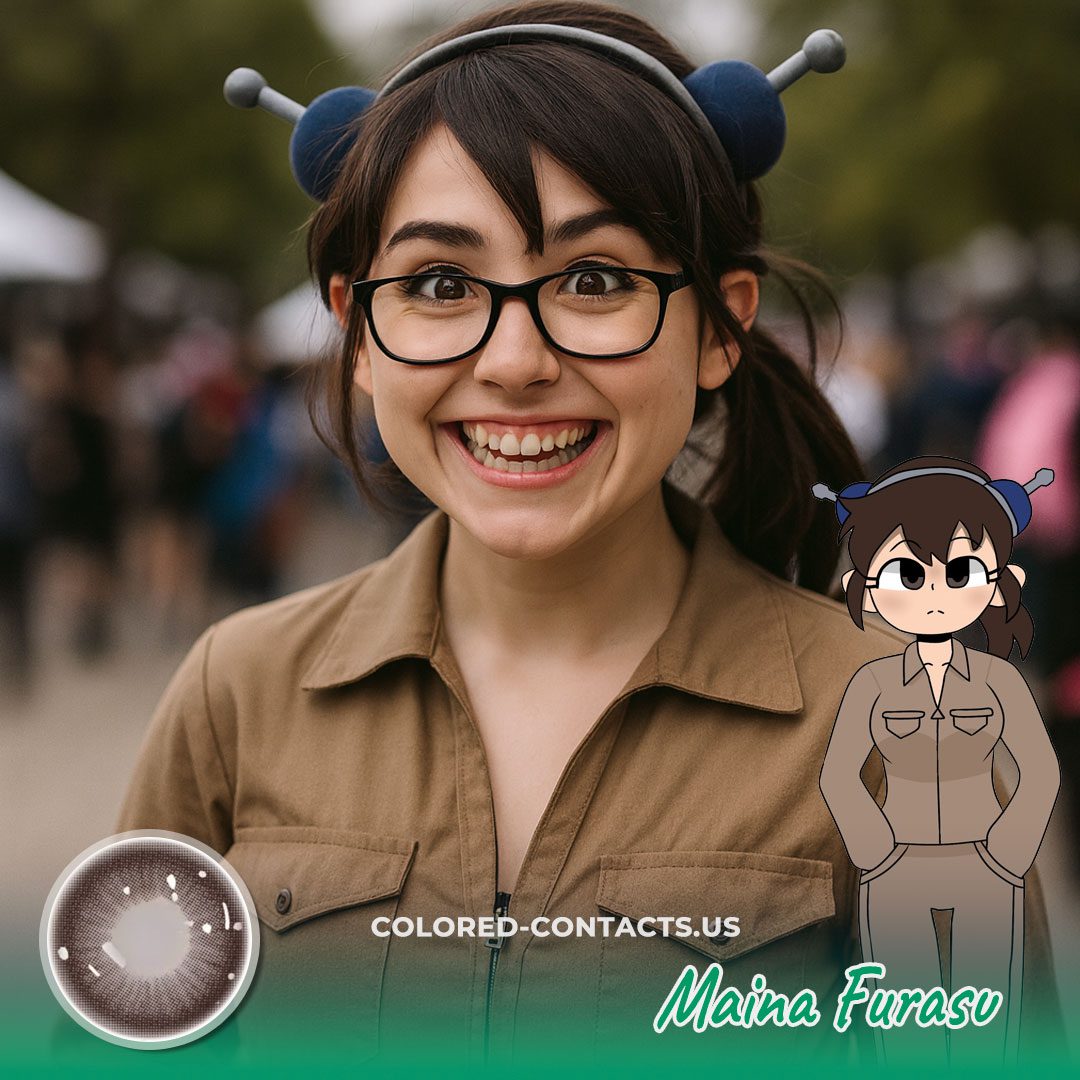 Maina Furasu Cosplay Contact Lenses - image 1
