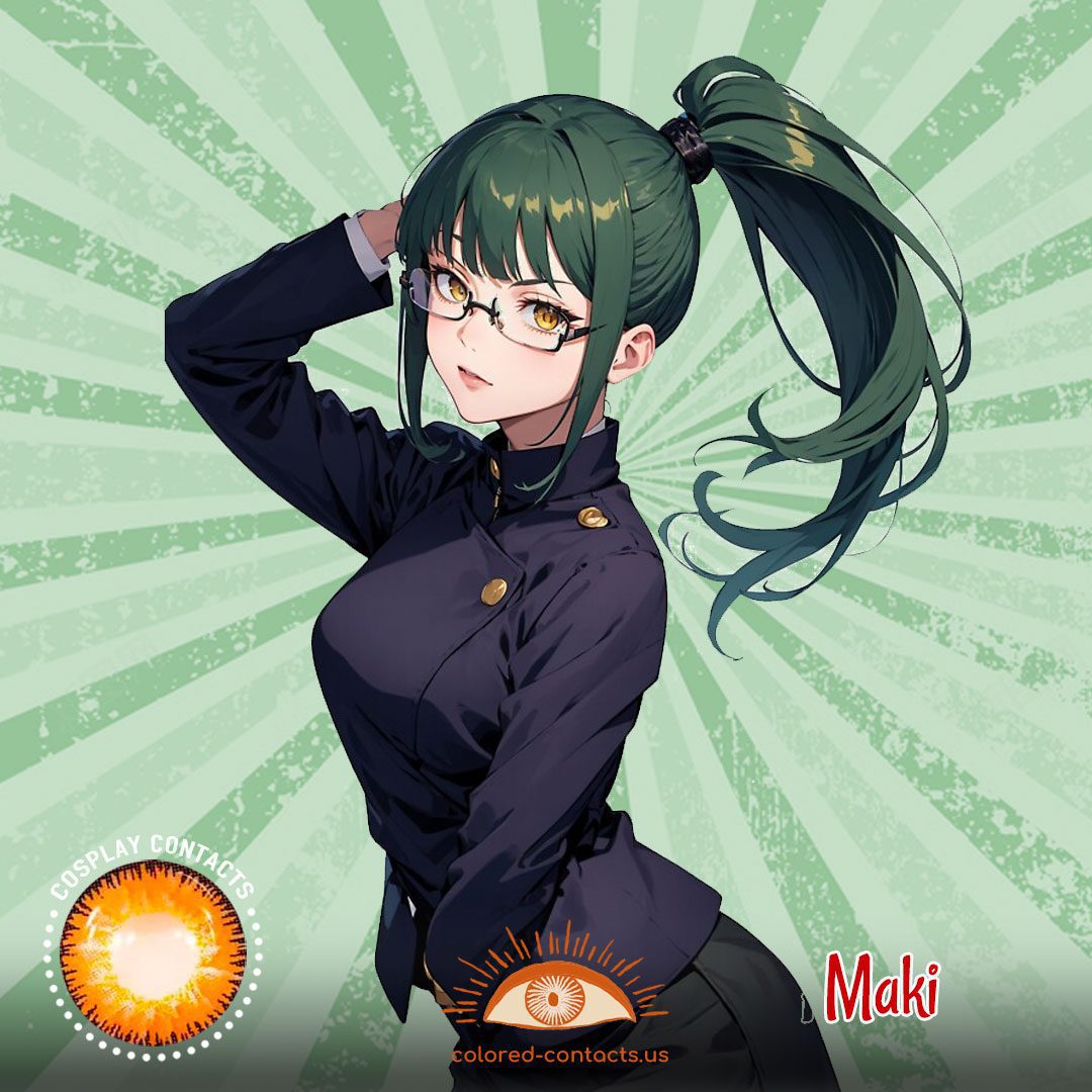 Maki Cosplay Contact Lenses - image 1