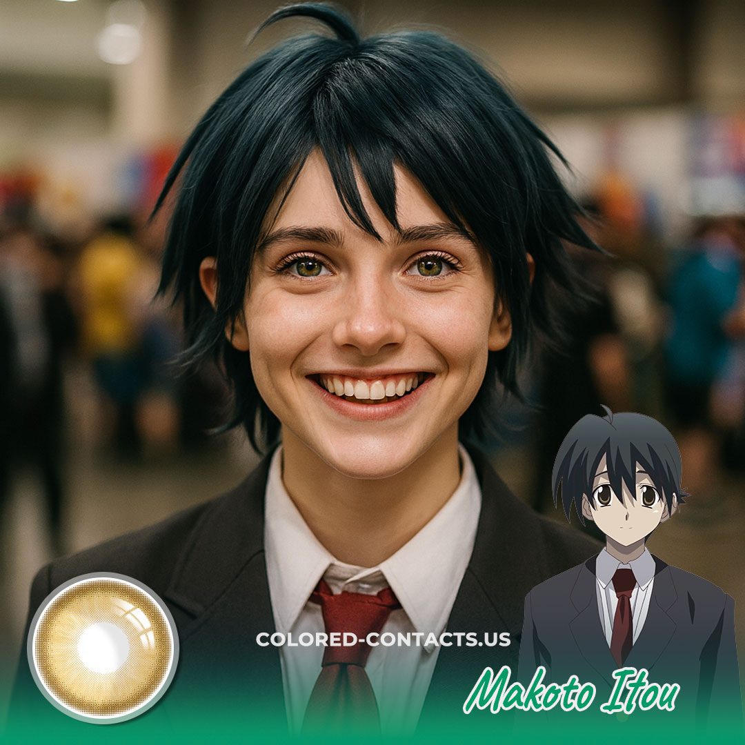 Makoto Itou Cosplay Contact Lenses - image 1
