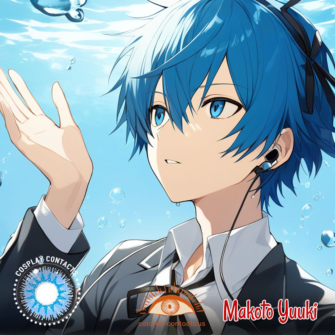 Makoto Yuuki Cosplay Contact Lenses - image 1