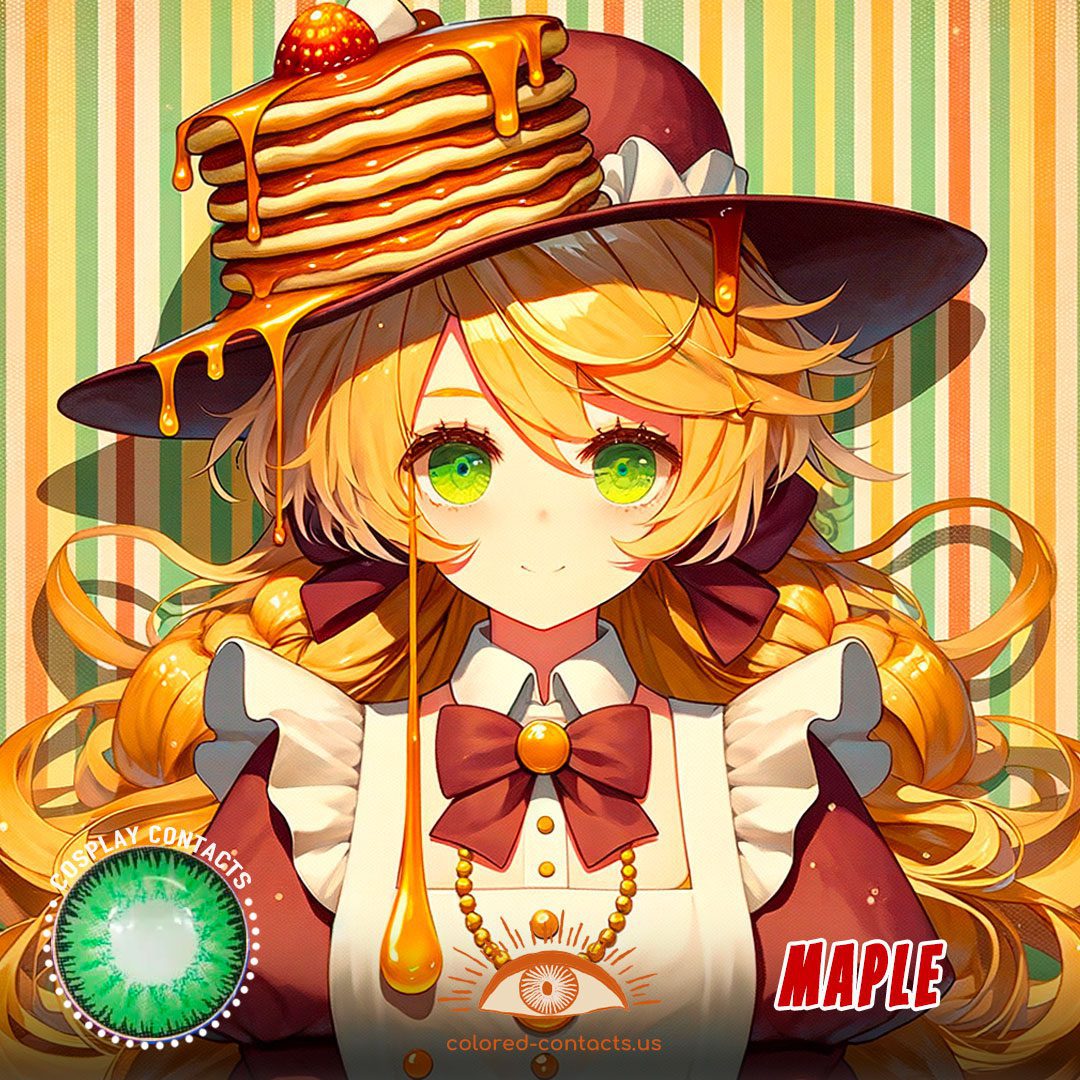 Maple Cosplay Contact Lenses - image 1
