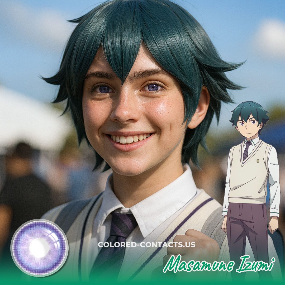 Masamune Izumi Cosplay Contact Lenses - image 1