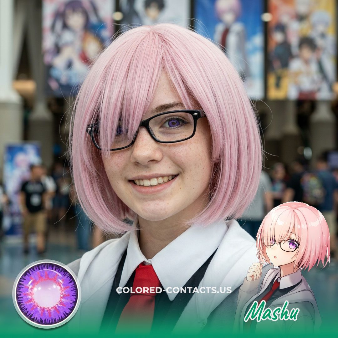 Mash Kyrielight Cosplay Contact Lenses - image 1