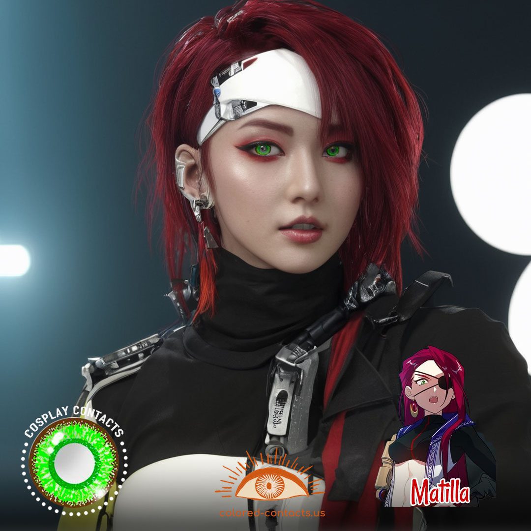 Honkai Impact 3rd: Matilla Cosplay Contact Lenses - image 1