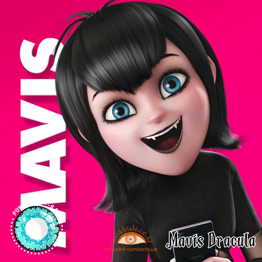 Mavis Dracula Cosplay Contact Lenses - image 1