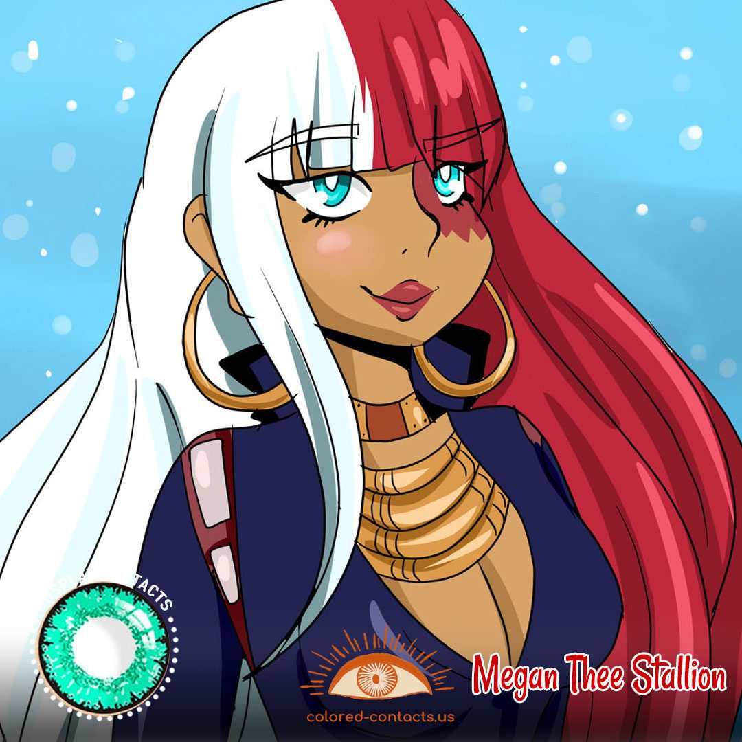 Megan Thee Stallion Cosplay Contact Lenses - image 1