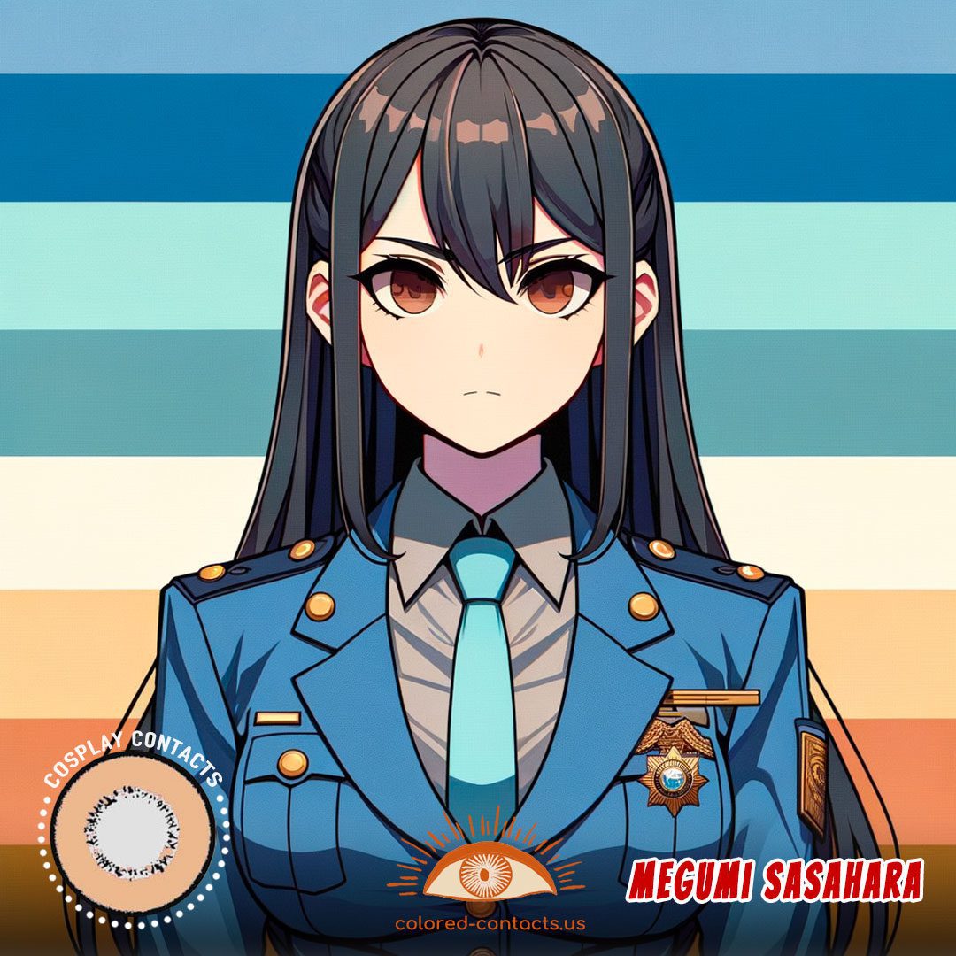 Megumi Sasahara Cosplay Contact Lenses - image 1